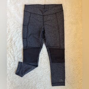 Kids L.L. Bean Charcoal and Black Leggings